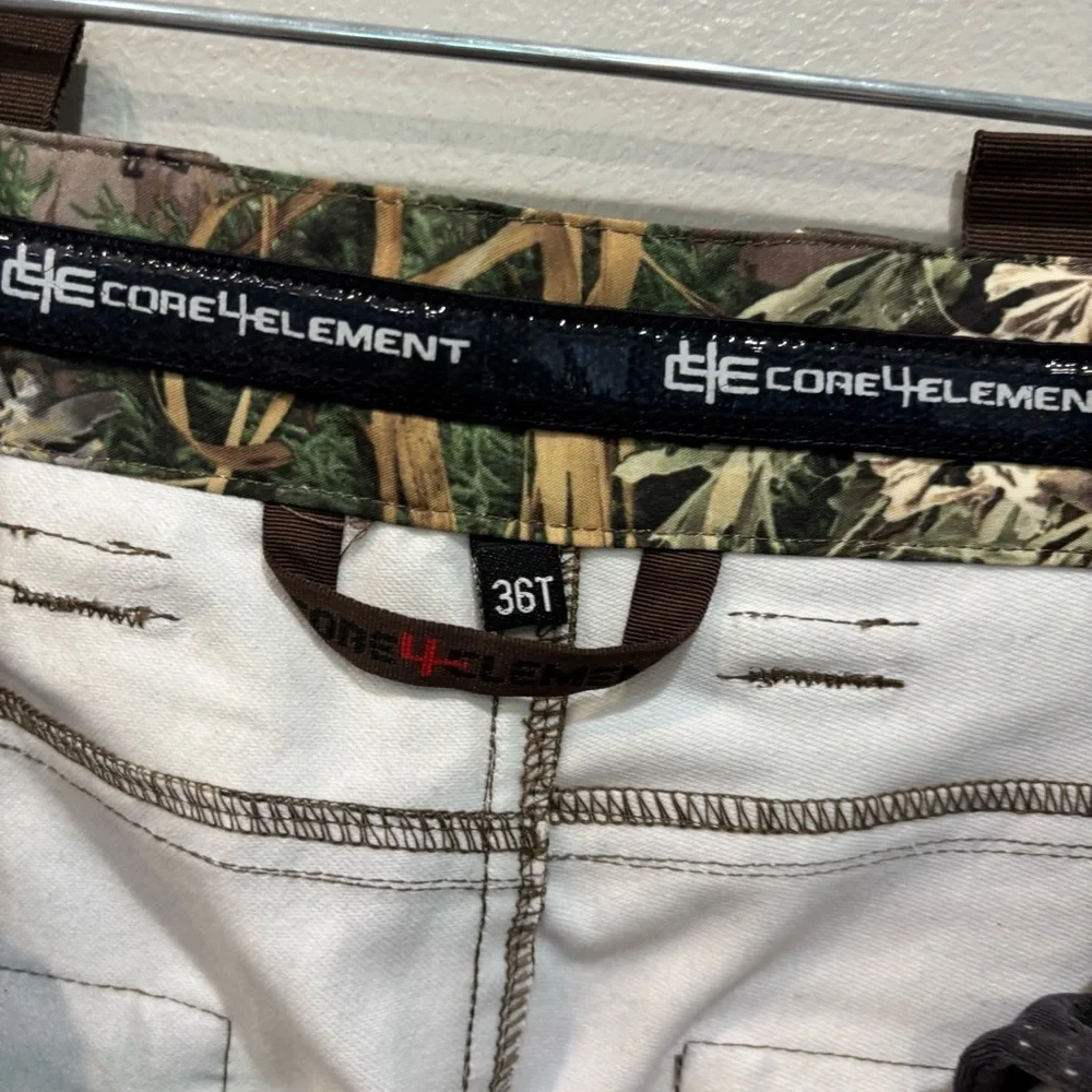 Core 4 Elements Highland Max 1 Camo Hunting Pants Men’s Size 36-T NEW